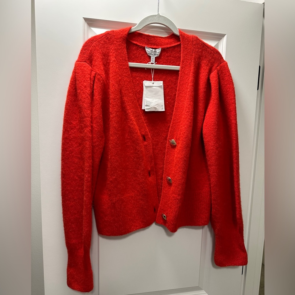 & Other Stories Playful Button Knit Cardigan